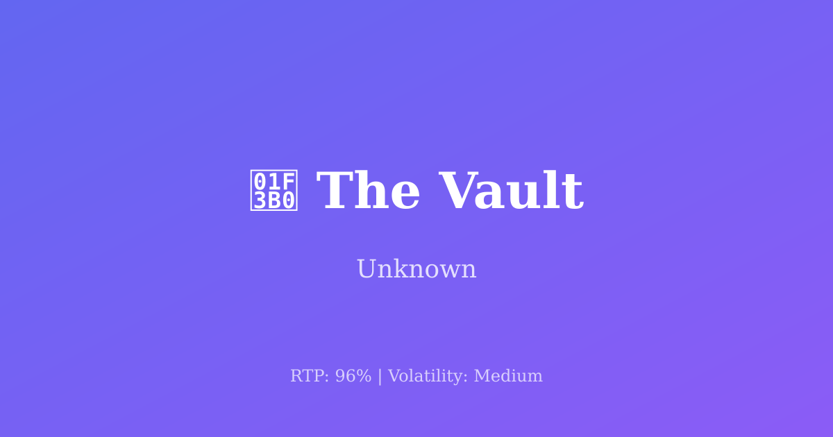 The Vault